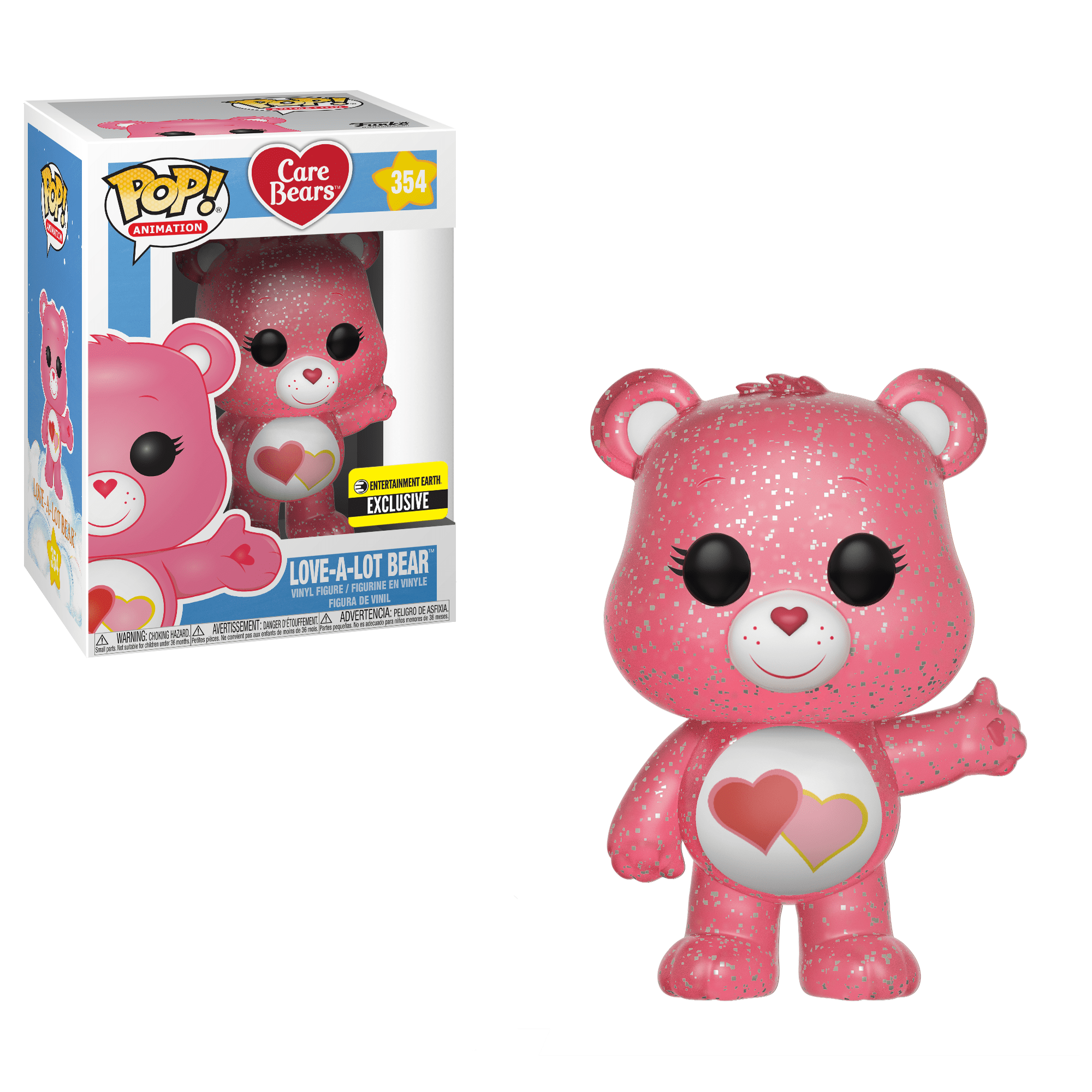 Funko Pop! Love-A-Lot Bear - (Glitter) (Care Bears)