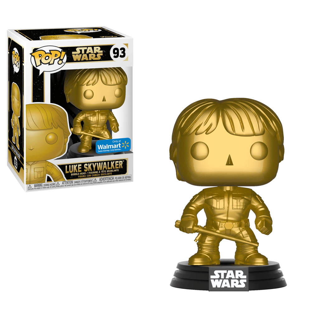 Funko Pop! Luke Skywalker (Gold) (Metallic) (Star Wars)