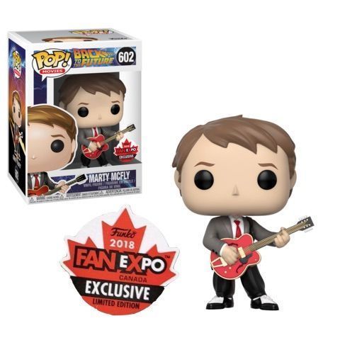 Funko Pop! Marty McFly (w/ Guitar) Fan Expo (Back to the Future)