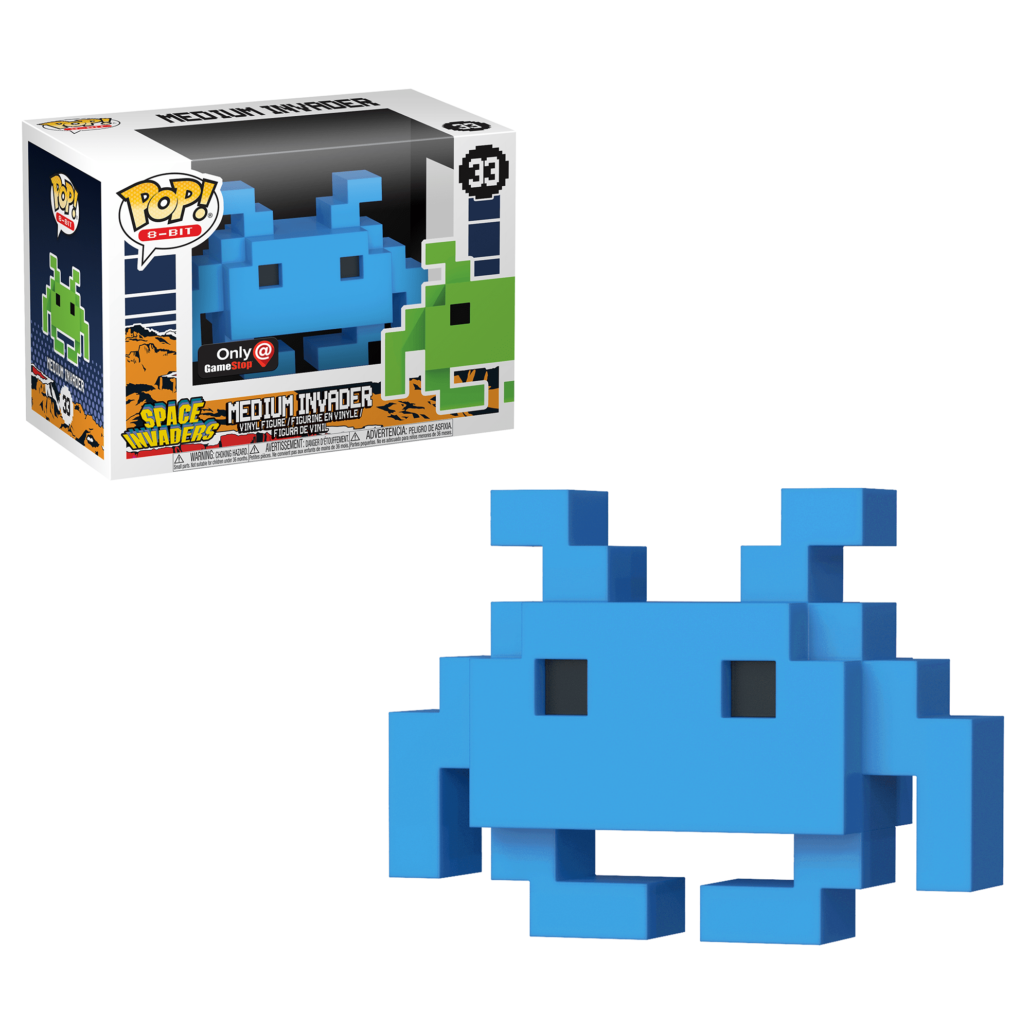 Funko Pop! Medium Invader - (Blue) (Space Invaders)