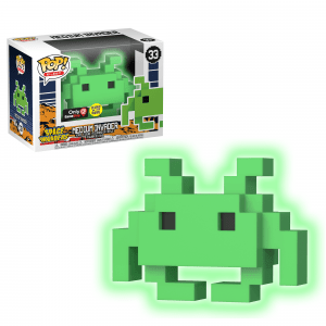 Funko Pop! Medium Invader - (Green…