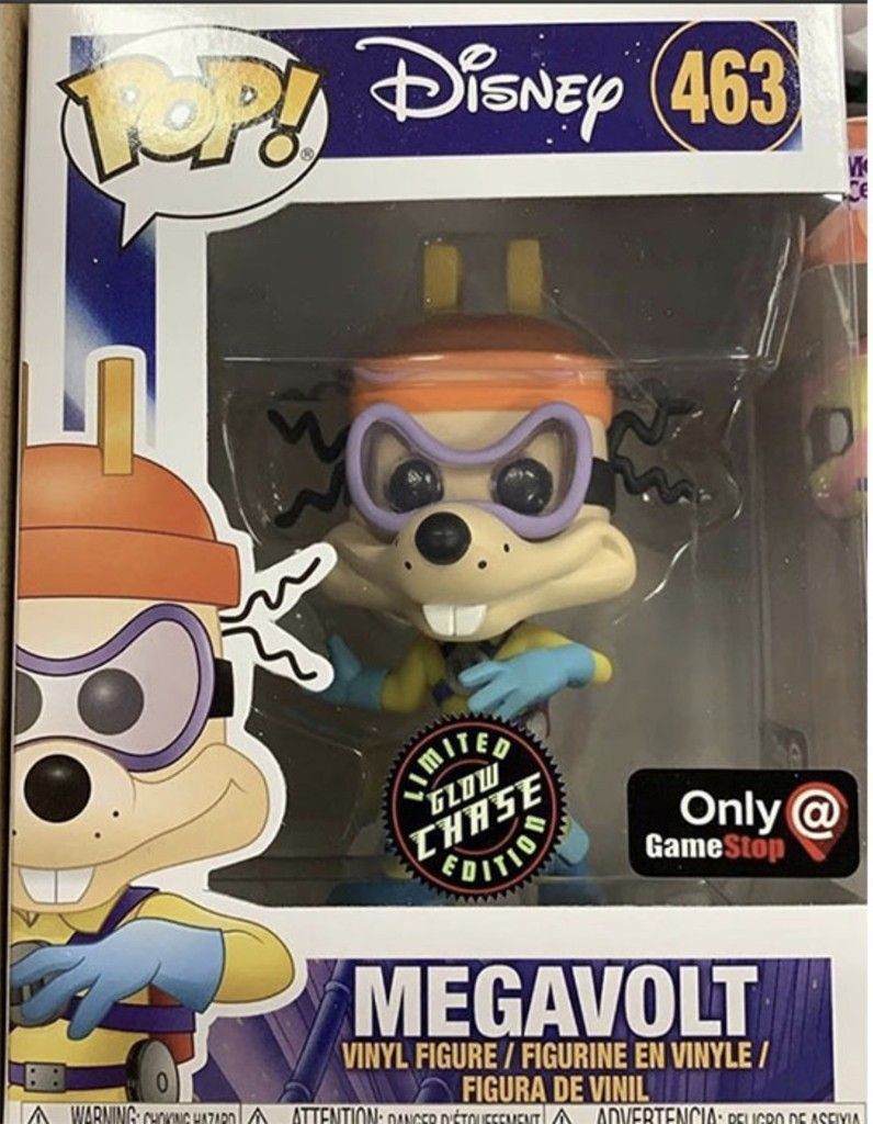 Funko Pop! Megavolt (Glow in the Dark) (Chase) (Darkwing Duck)