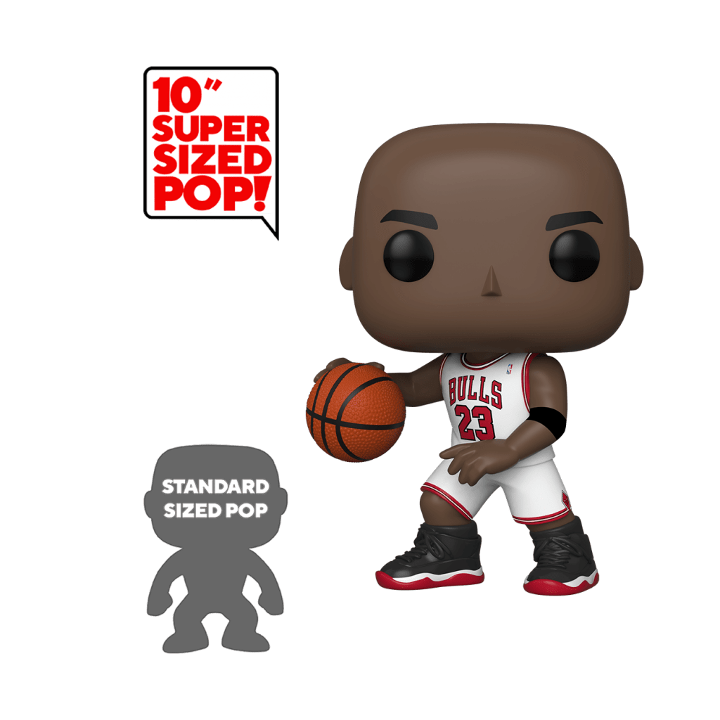Funko Pop! Michael Jordan (White) (10inch) (NBA)