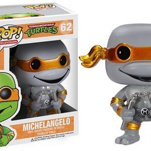 Funko Pop! Michelangelo (Grayscale) (Metallic) (Teenage…