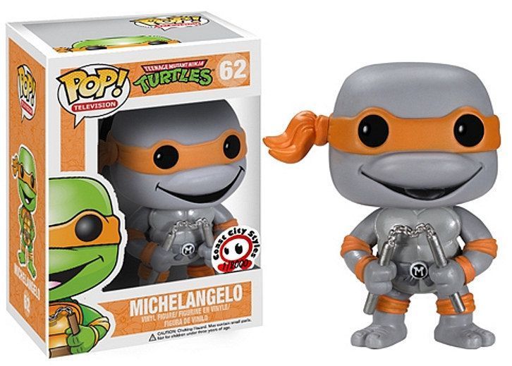 Funko Pop! Michelangelo (Grayscale) (Teenage Mutant Ninja Turtles)