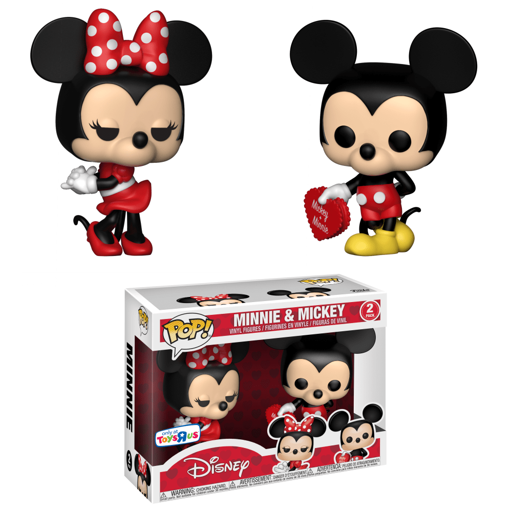 Funko Pop! Mickey Mouse - 2 Pack - Mickey and Minnie (Disney Animation)
