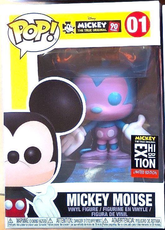 Funko Pop! Mickey Mouse (Blue and Purple) NYC Exhibition (Disney Parks)