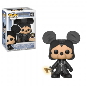 Funko Pop! Mickey Mouse (Organization XIII) (Glow) (Chase) (Kingdom Hearts)