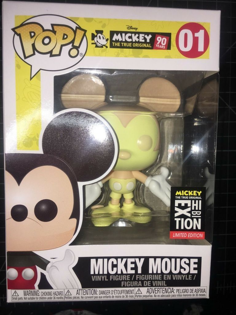 Funko Pop! Mickey Mouse (Peaches and Cream) NYC Exhibition (Disney Parks)