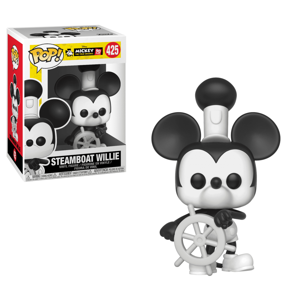 Funko Pop! Mickey Mouse (Steamboat Willie) (Disney Animation)