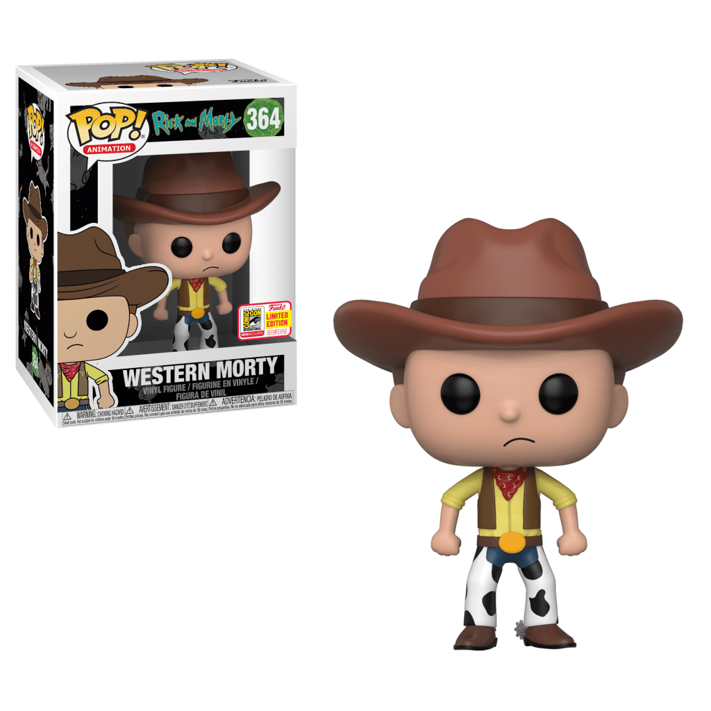 Funko Pop! Mortimer "Morty" Smith (Western) (Rick and Morty)