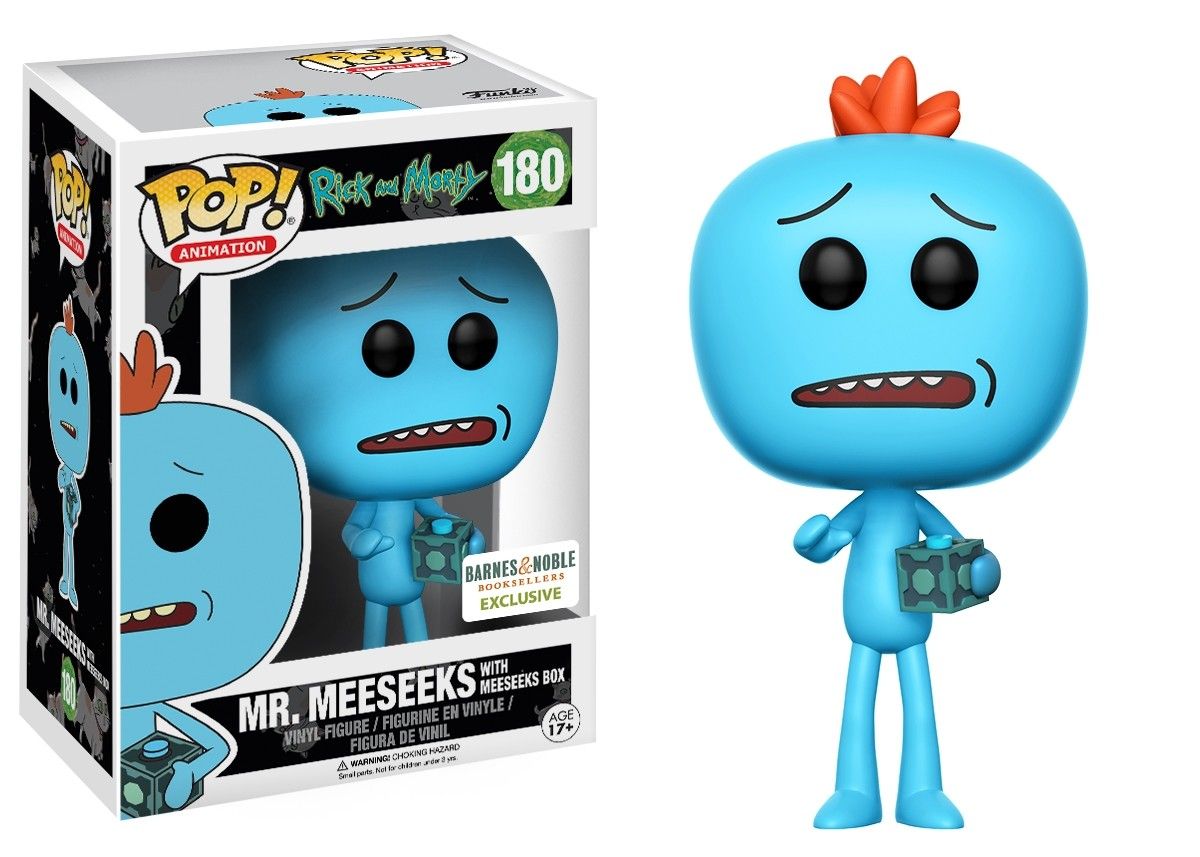 Funko Pop! Mr. Meeseeks with Meeseeks Box (Rick and Morty)