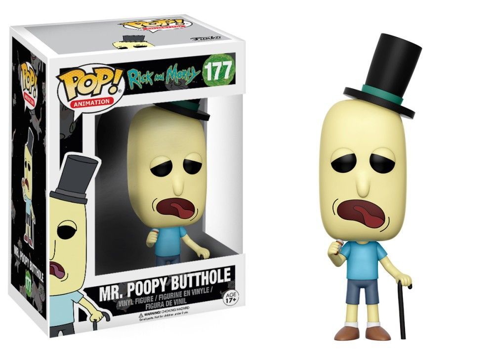 Funko Pop! Mr. Poopybutthole (Rick and Morty)