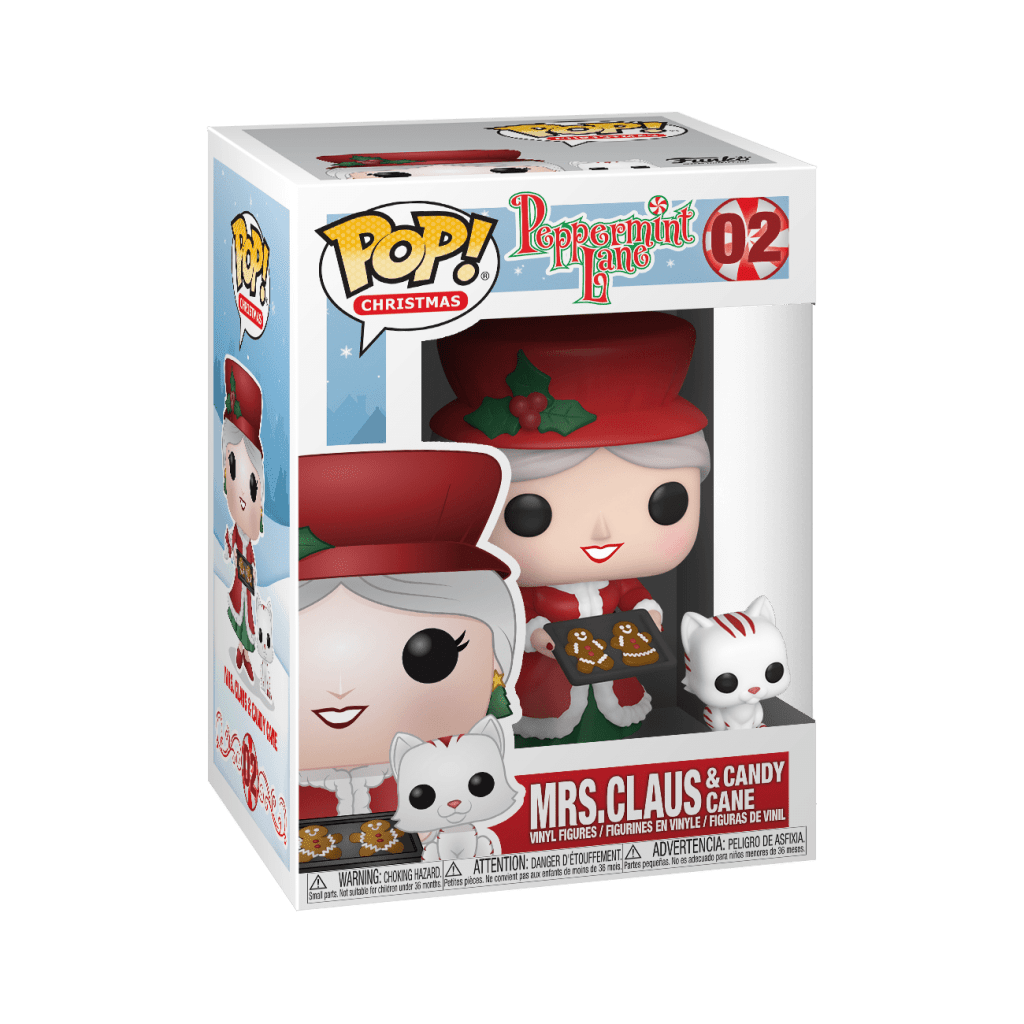 Funko Pop! Mrs. Claus and Candy Cane (Peppermint Lane)