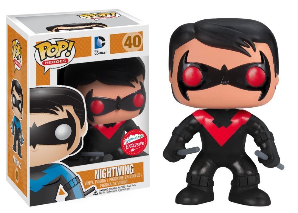 Funko Pop! Nightwing  (Black/Red) (DC Comics)