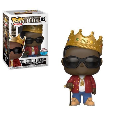 Funko Pop! Notorious B.I.G. with Crown (Red Jacket) NYCC (Notorious B.I.G)