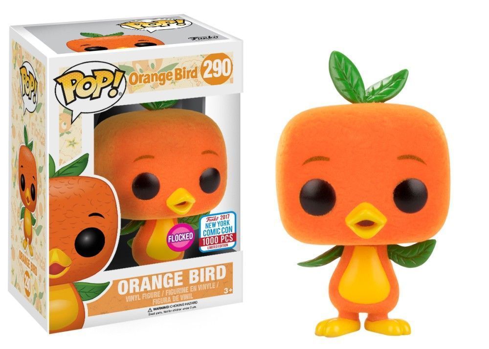 Funko Pop! Orange Bird - (Flocked) (Disney Parks)