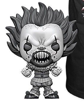 Funko Pop! Pennywise (with Teeth) (Black and White) (IT)