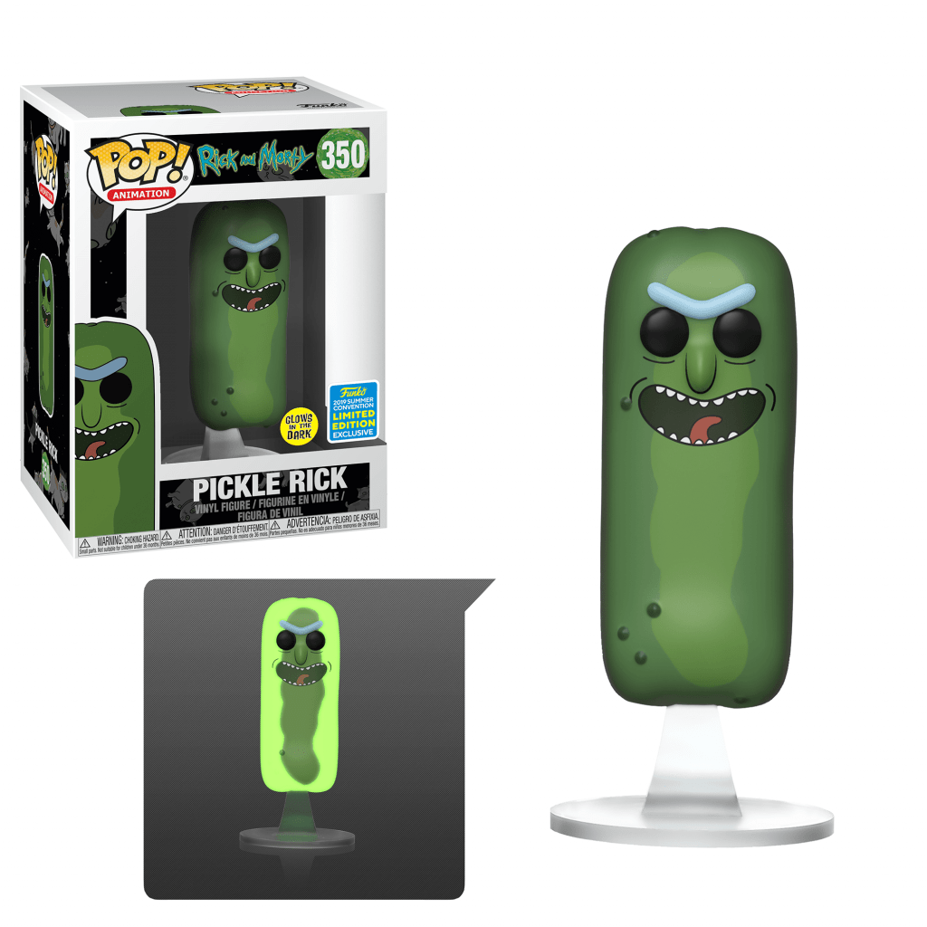 Funko Pop! Pickle Rick (Glows in the Dark) (Rick and Morty)