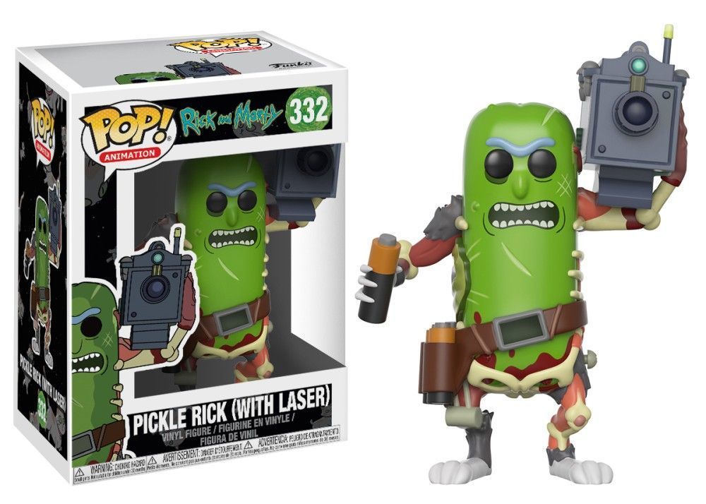 Funko Pop! Pickle Rick (Wounded) (Rick and Morty)