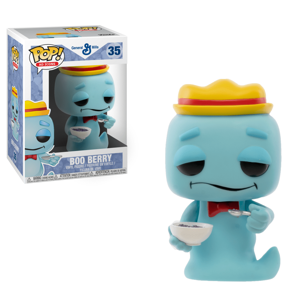 Funko Pop! POP Ad Icons GM - Boo Berry (w/cereal&spoon) (Ad Icons)