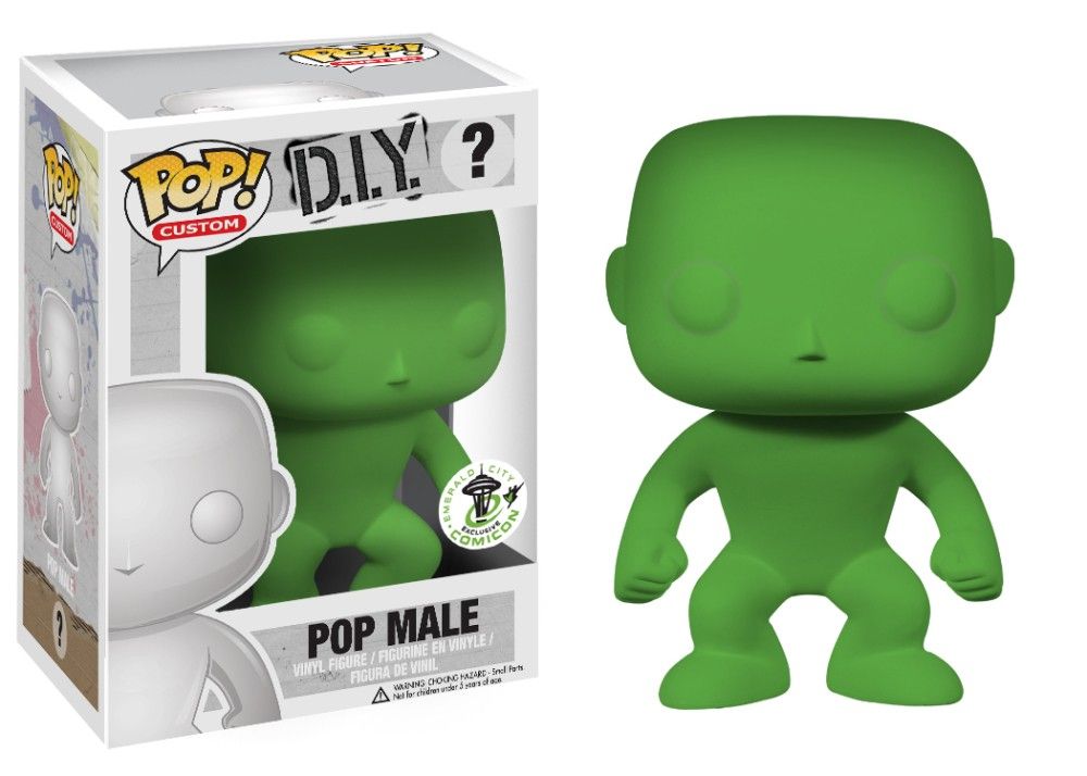 Funko Pop! Pop Male (DIY) (Green) (Funko)