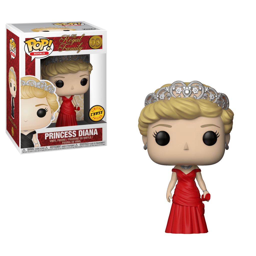 Funko Pop! Princess Diana (Red) (Chase) (Public Domain)