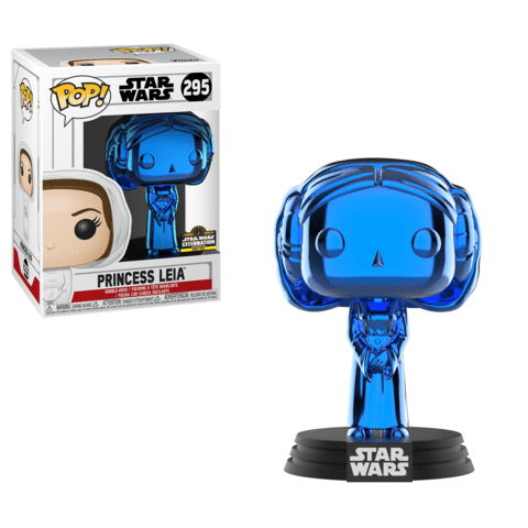 Funko Pop! Princess Leia (Blue/Chrome) (Star Wars)