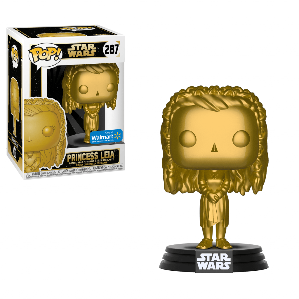 Funko Pop! Princess Leia (Gold) (Metallic) (Star Wars)
