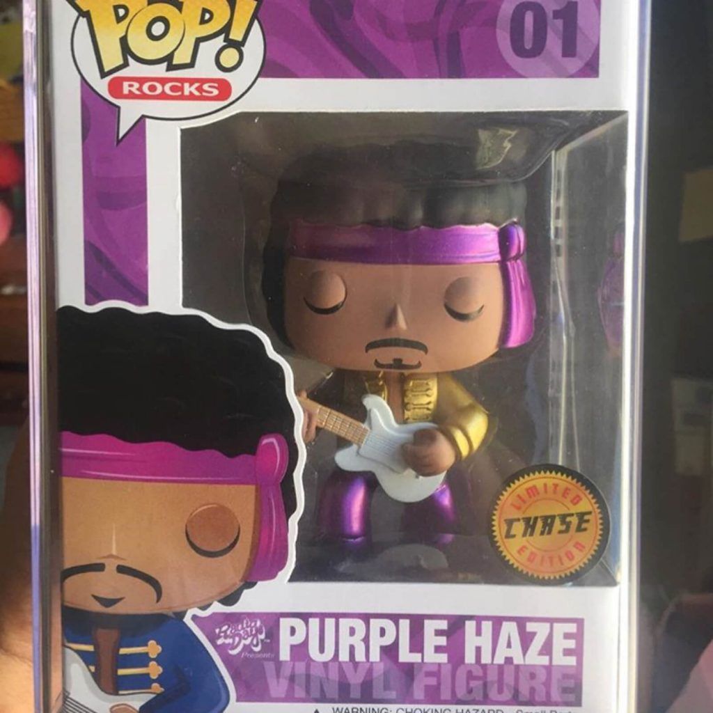 Funko Pop! Purple Haze - Metallic Chase (Jimi Hendrix)