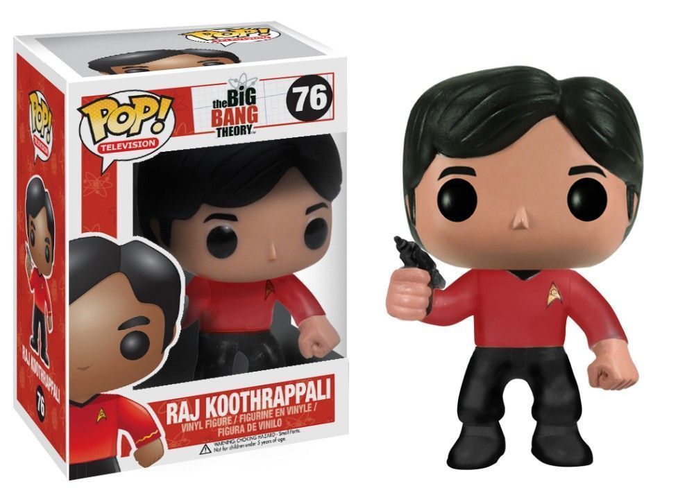 Funko Pop! Raj Koothrappali (Star Trek) (Big Bang Theory)
