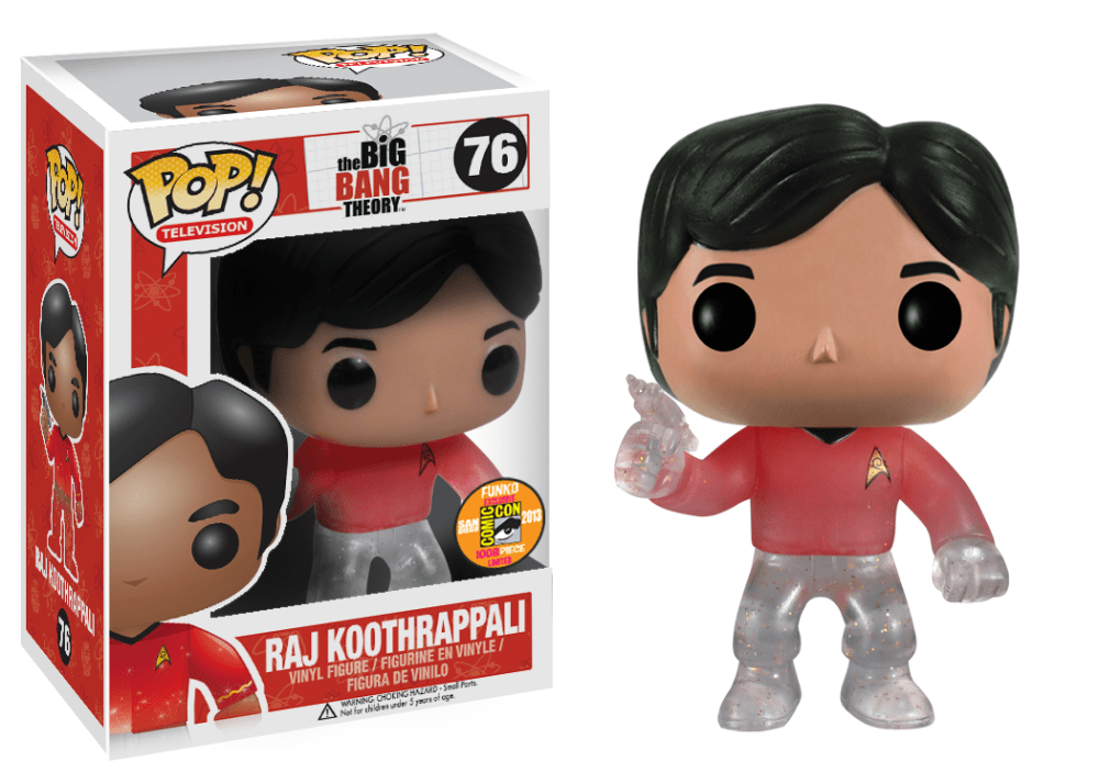 Funko Pop! Raj Koothrappali (Star Trek) (Fade) (Big Bang Theory)