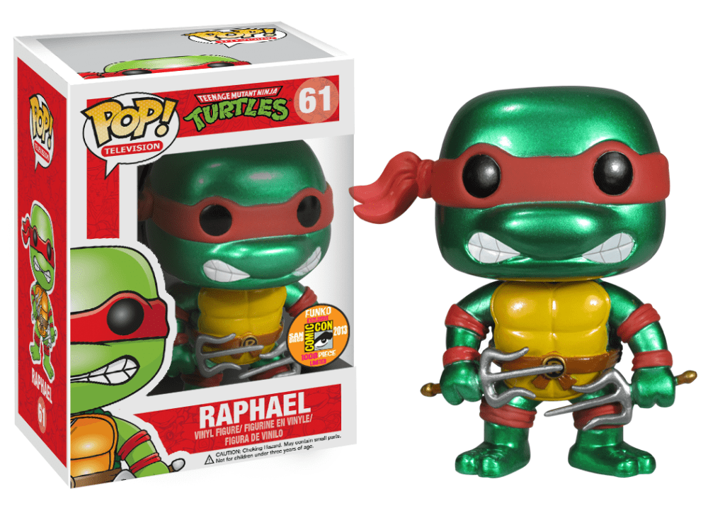 Funko Pop! Raphael - (Metallic) (Teenage Mutant Ninja Turtles)