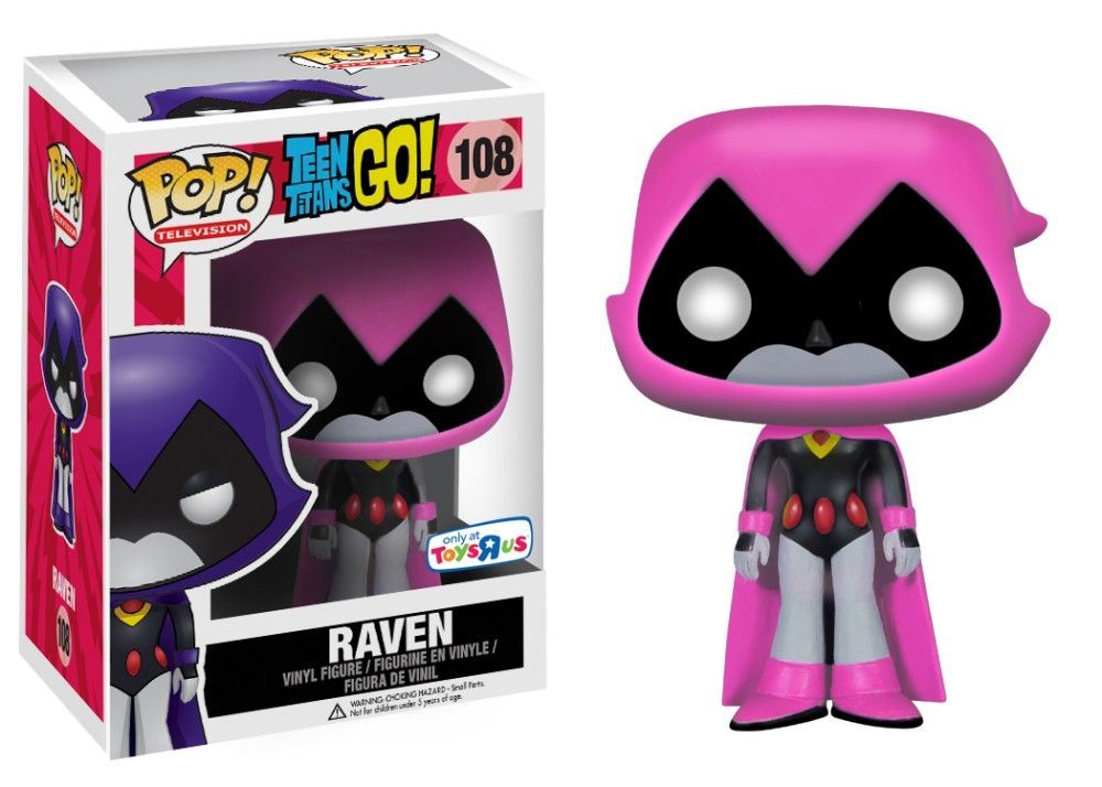 Funko Pop! Raven - (Pink) (Teen Titans Go!)