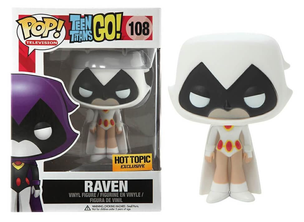 Funko Pop! Raven - (White) (Teen Titans Go!)
