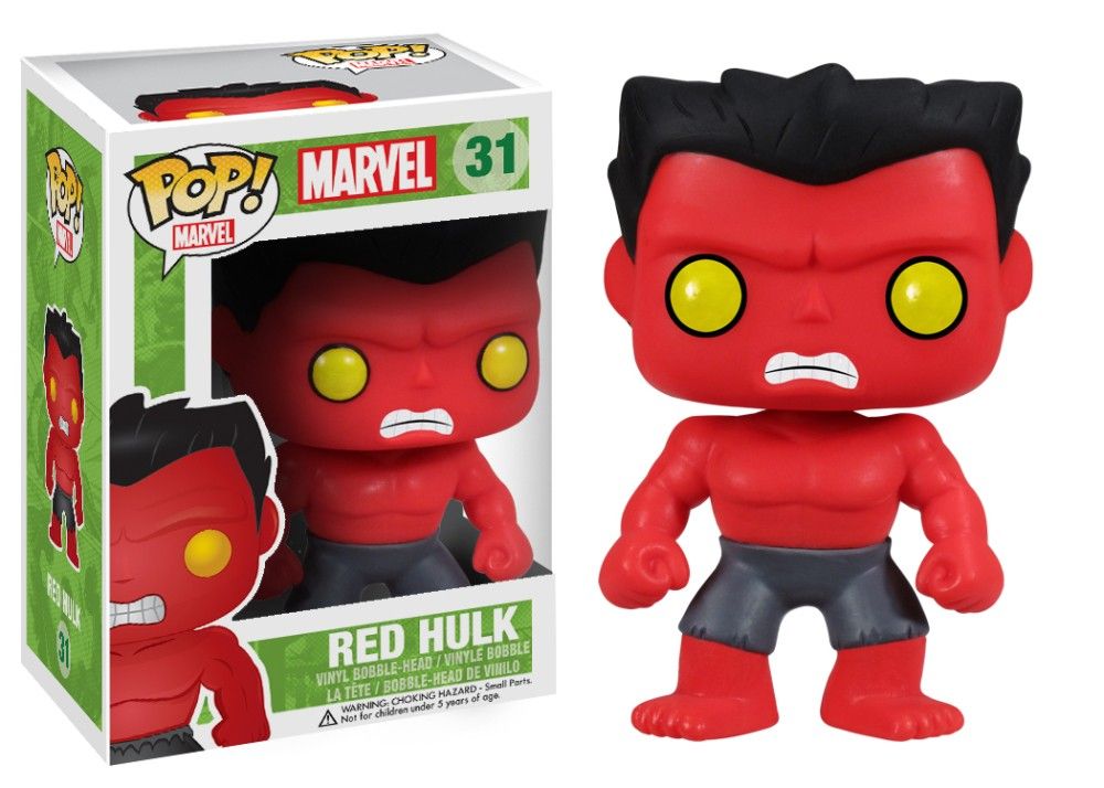 Funko Pop! Red Hulk (Marvel Comics)