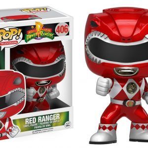 Funko Pop! Red Ranger – (Metallic)…