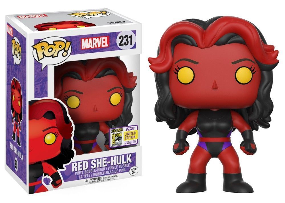 Funko Pop! Red She-Hulk (Marvel Comics)