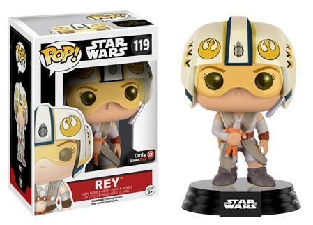 Funko Pop! Rey (w/ X-Wing Helmet) (Star Wars)