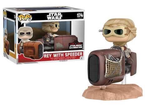Funko Pop! Rey with Speeder Celebration (Star Wars)