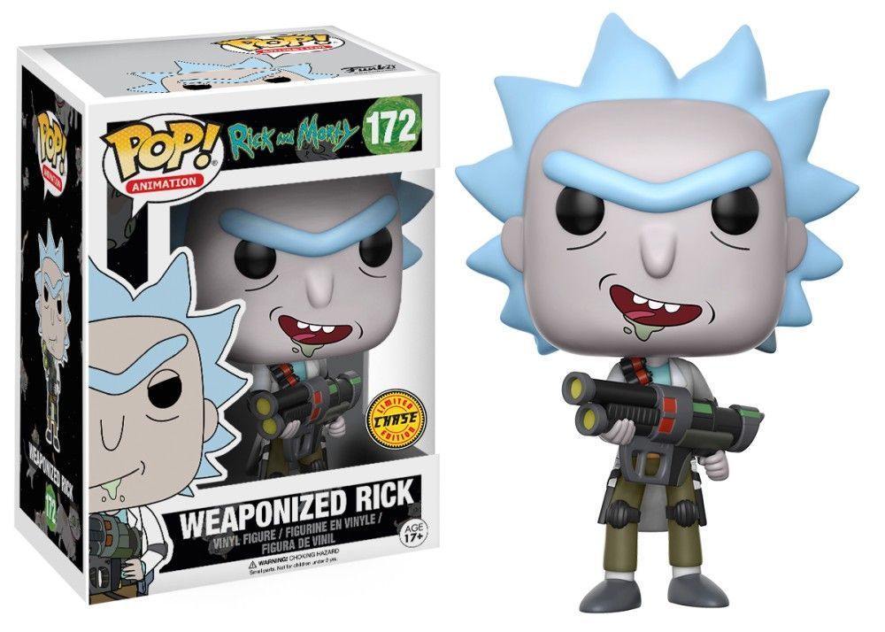 Funko Pop! Rick Sanchez (Weaponized) (Chase) (Rick and Morty)