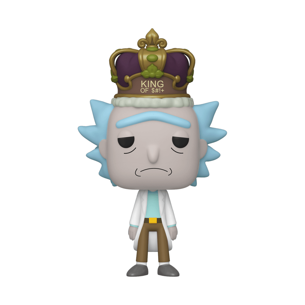Funko Pop! Rick with Crown (Rick and Morty)