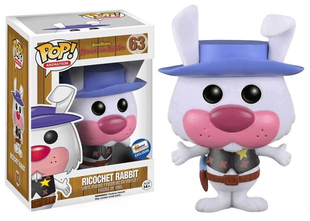 Funko Pop! Ricochet Rabbit - (Flocked) (Hanna Barbera)