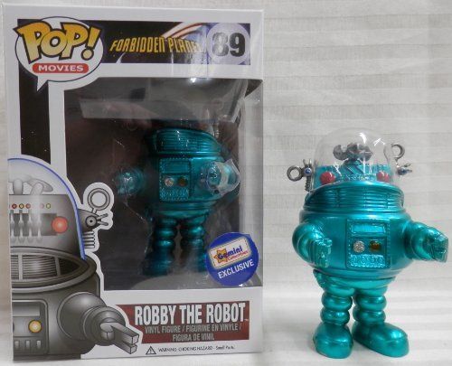Funko Pop! Robby the Robot (Turquoise) (Metallic) (Forbidden Planet)