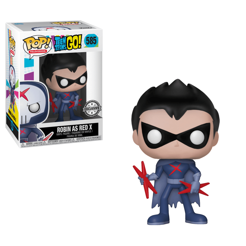 Funko Pop! Robin (as Red X) (Unmasked) (Teen Titans Go!)