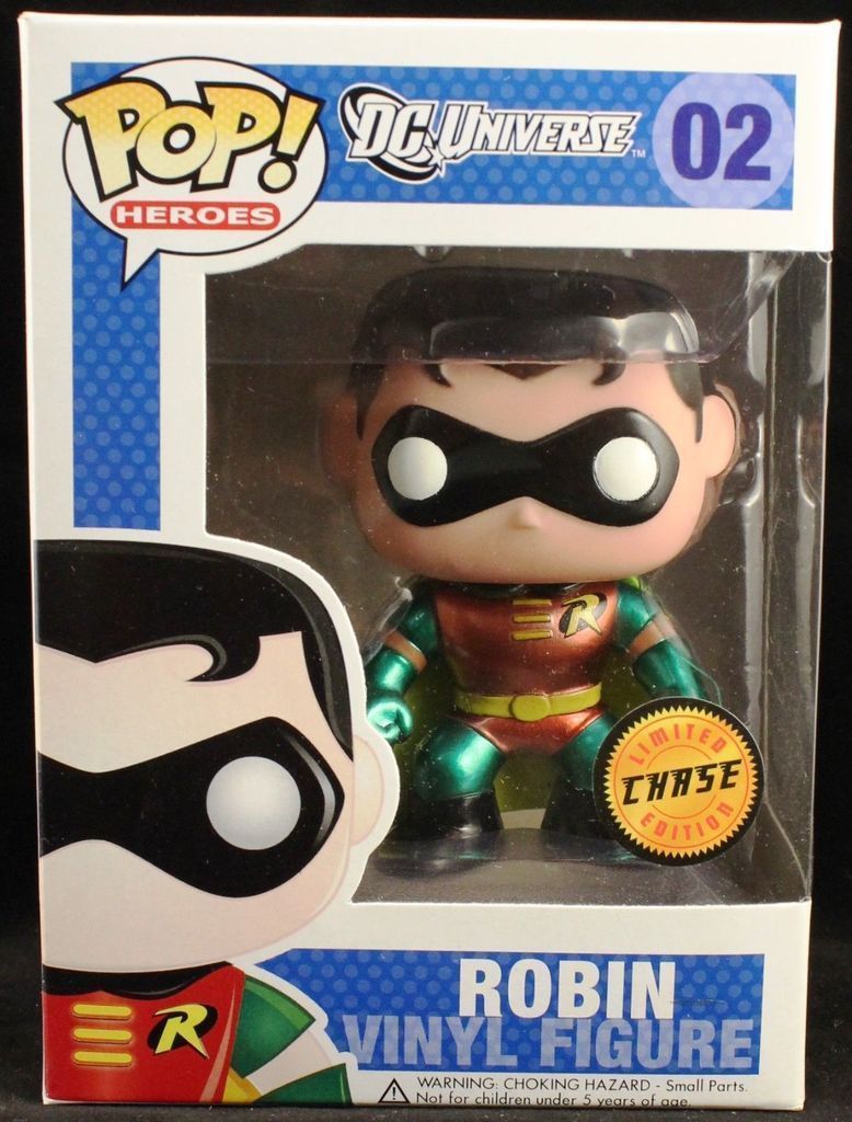 Funko Pop! Robin (Chase) (Metallic) (DC Comics)