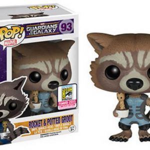 Funko Pop! Rocket Raccoon (w/ Baby Groot) (Guardians of the Galaxy)