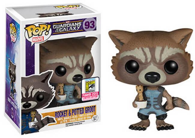 Funko Pop! Rocket Raccoon (w/ Baby Groot) (Guardians of the Galaxy)