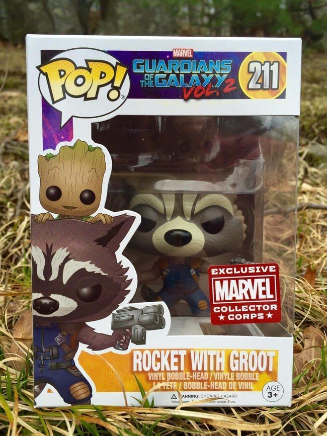 Funko Pop! Rocket with Groot (Guardians of the Galaxy)
