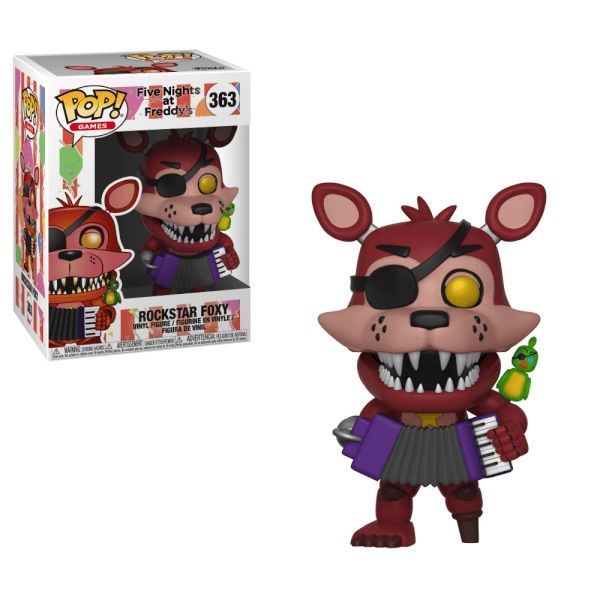 Funko Pop! Rockstar Foxy (Five Nights at Freddy's)